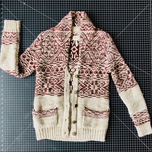 Aritzia Wilfred free wool cardigan jacket